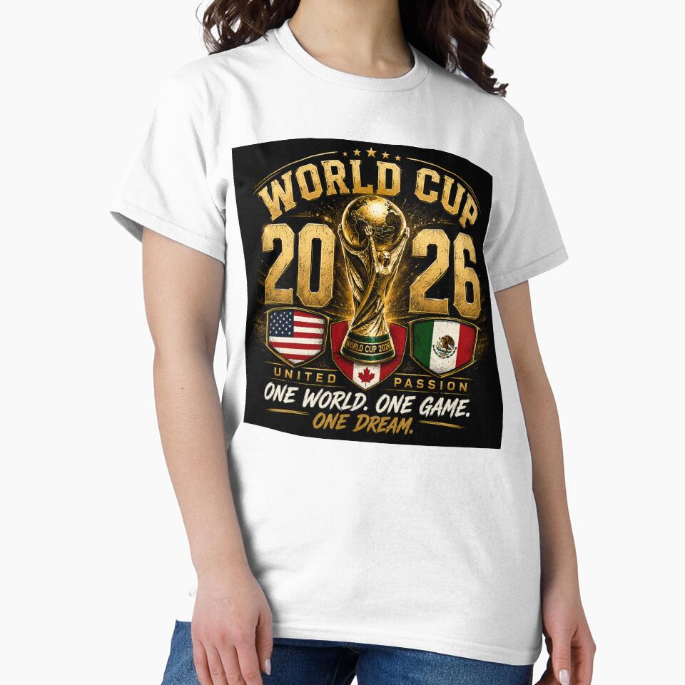 World Cup 2026 | One World One Game | Soccer Fan Design by Imperium-Studio