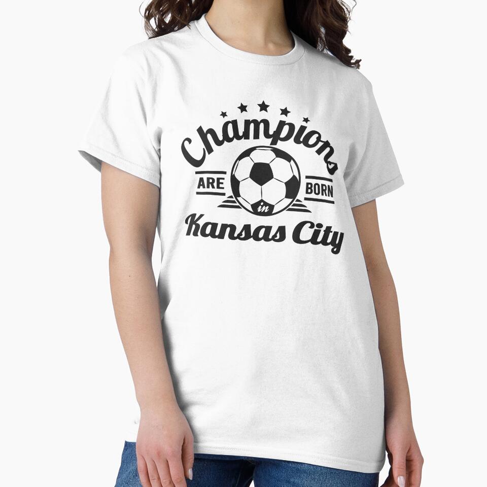 Champions Are Born In Kansas City , Soccer fans vintage gift by lamjar-art