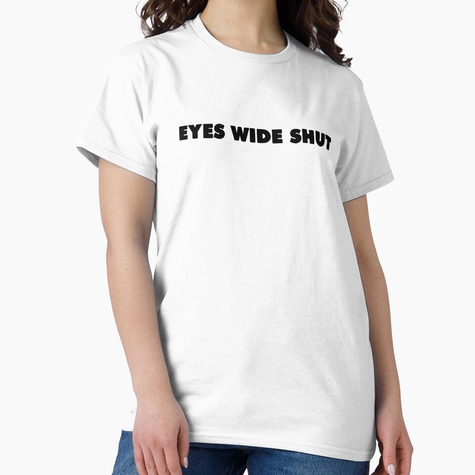 EYES WIDE SHUT TITLE - BLACK by FILM GUTTER