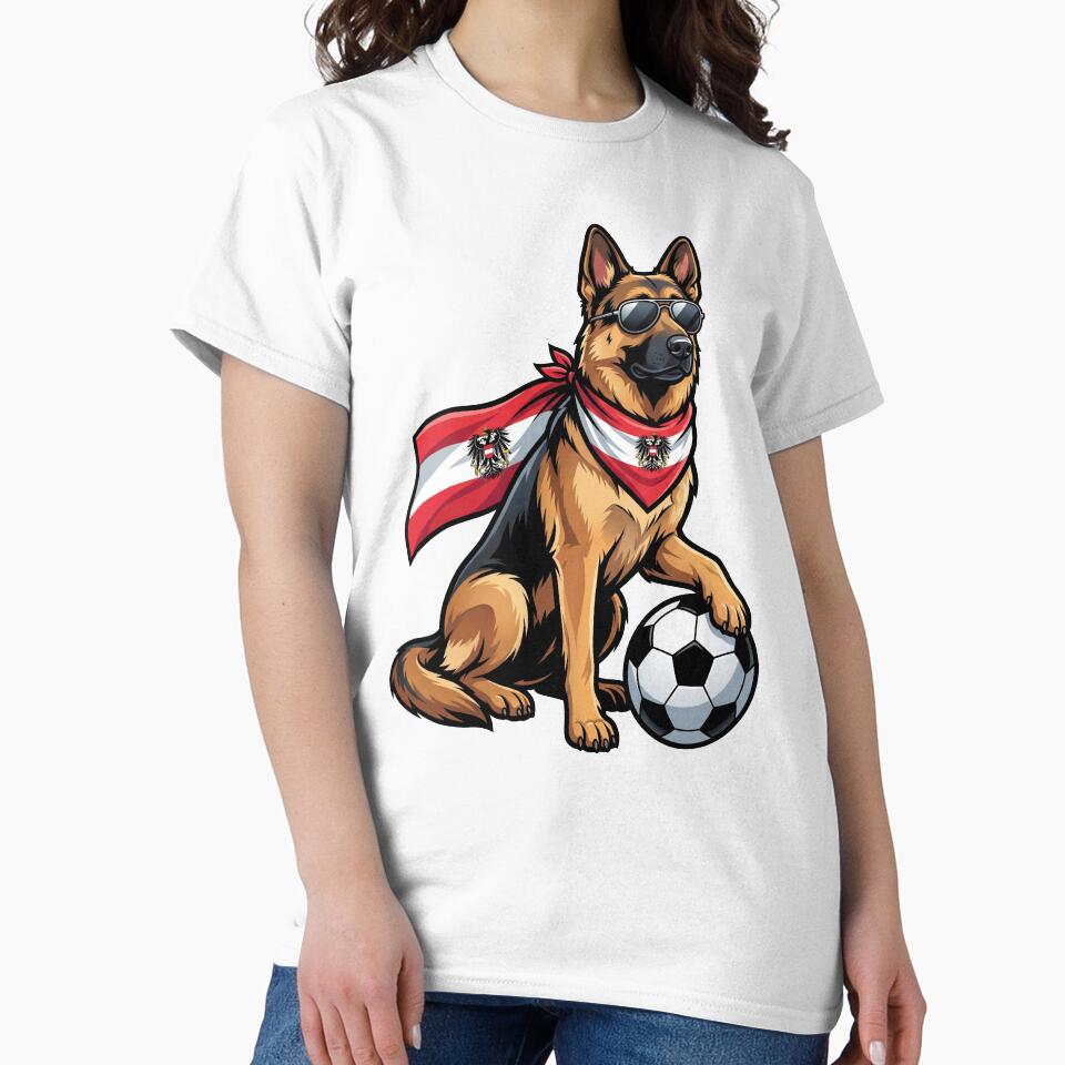 Austrian football dog by ReneMM