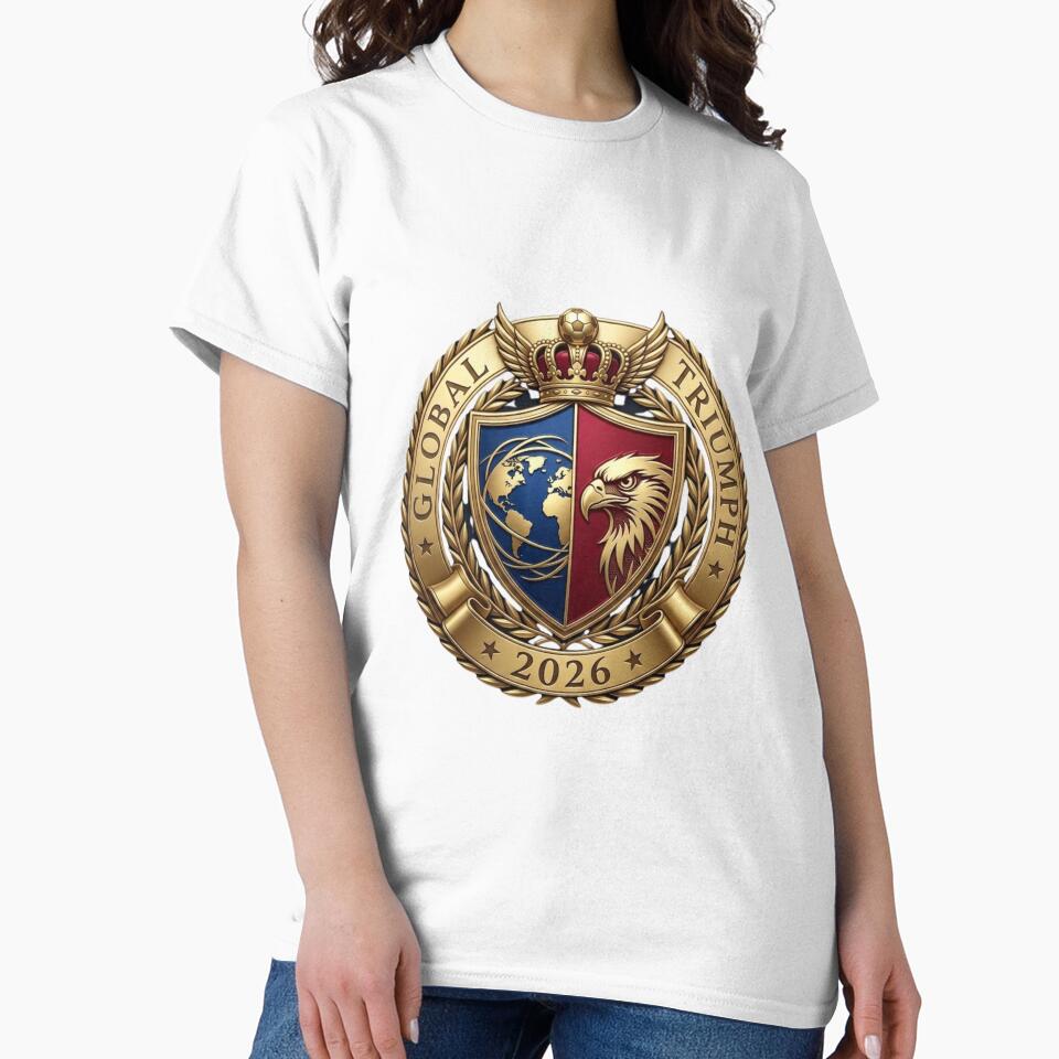 Global Triumph Football Hawk Crest - International Soccer Emblem by M.Store