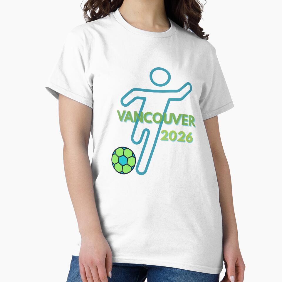 Vancouver soccer 2026 t-shirt by XDivineTees
