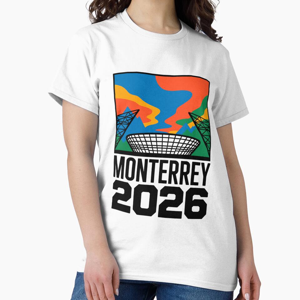 Monterrey 2026 Cerro de la Silla Mountain T-Shirt V21 by DarylWelsh2024