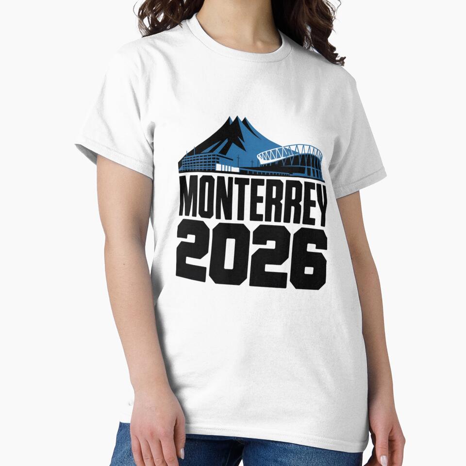 Monterrey 2026 Cerro de la Silla Mountain T-Shirt V3 by DarylWelsh2024