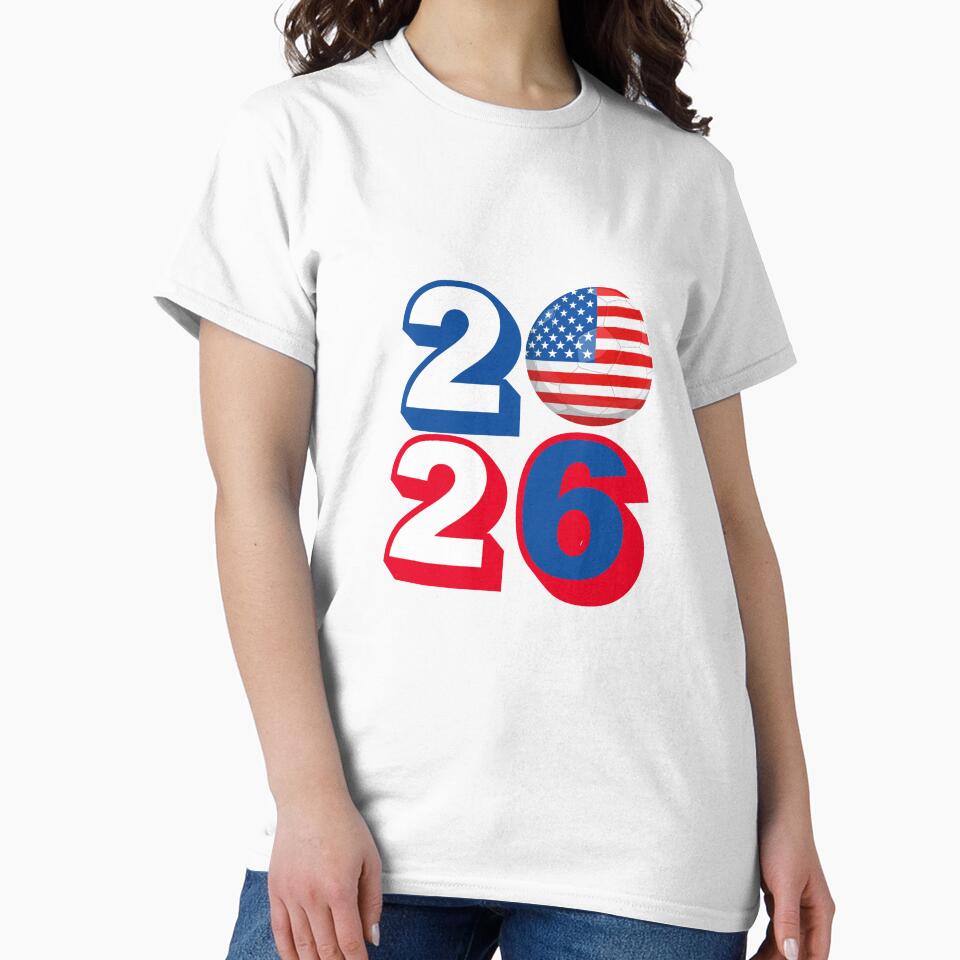 USA  2026 Soccer Ball by AchraffPrint