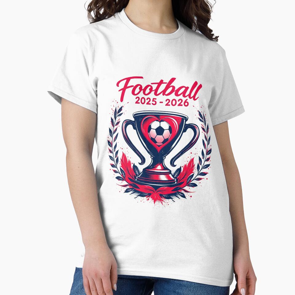 Football Season 2025-2026 Trophy Design - Game Day Fan Art by TheGaliyaStudio