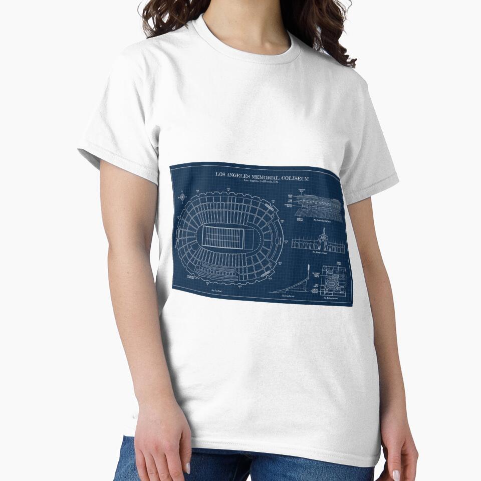 Los Angeles Memorial Coliseum (Navy) by BGALAXY