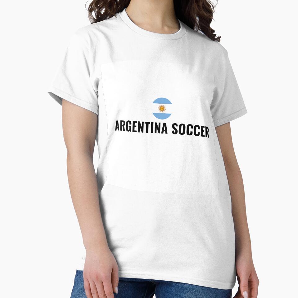 Argentina Soccer T-Shirt – Argentinian Fan Tee | Uncle Jichuan by Uncle-Jichuan