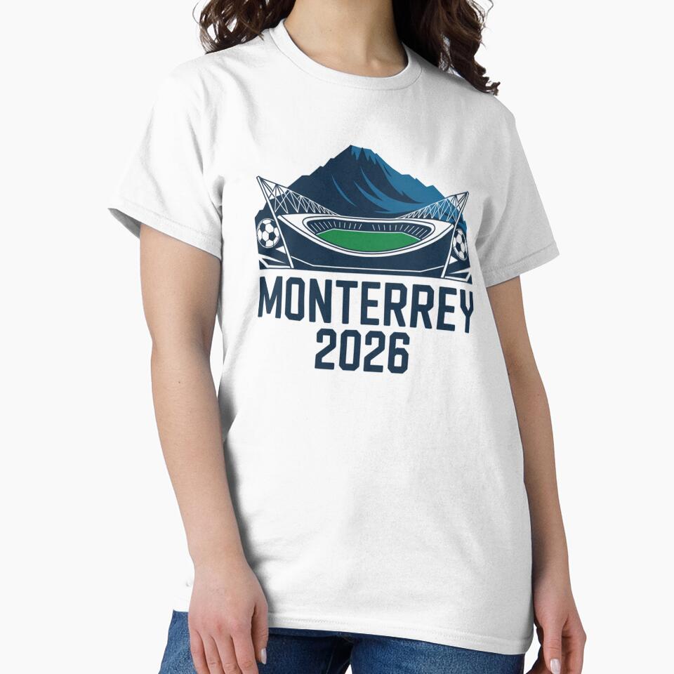 Monterrey 2026 Cerro de la Silla Mountain T-Shirt V15 by DarylWelsh2024