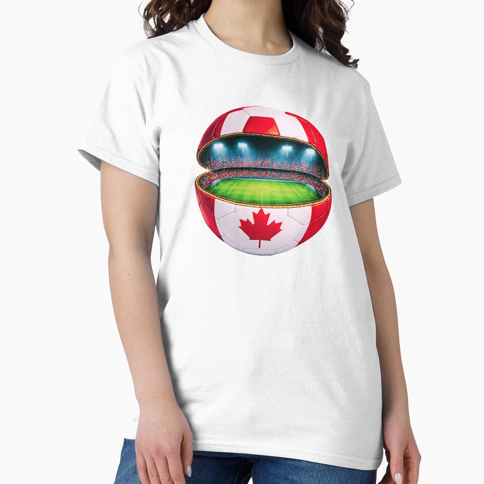 Canada Soccer Stadium Ball Design by FunToTheFullest