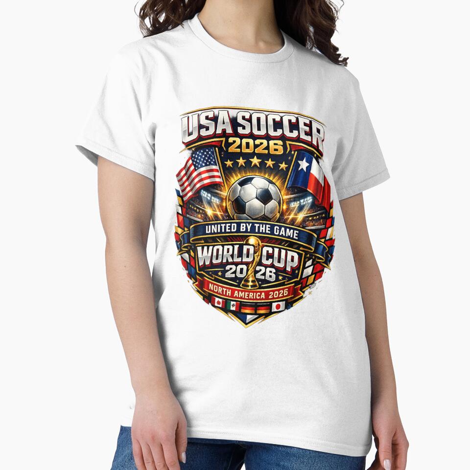 World Cup 2026 Soccer Fan Shirt, by Eclipse 3699