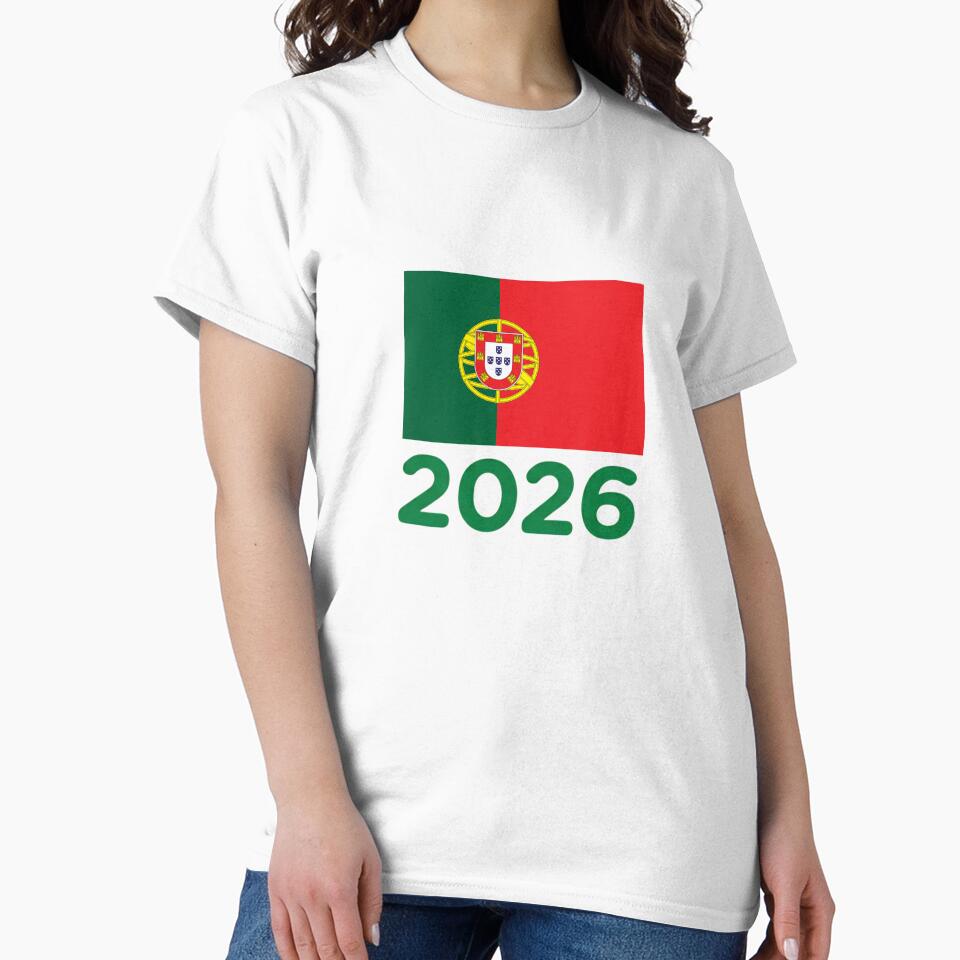 Portugal Flag 2026 World Cup Football | Portuguese Soccer Supporter Merchandise by 21 Tulips