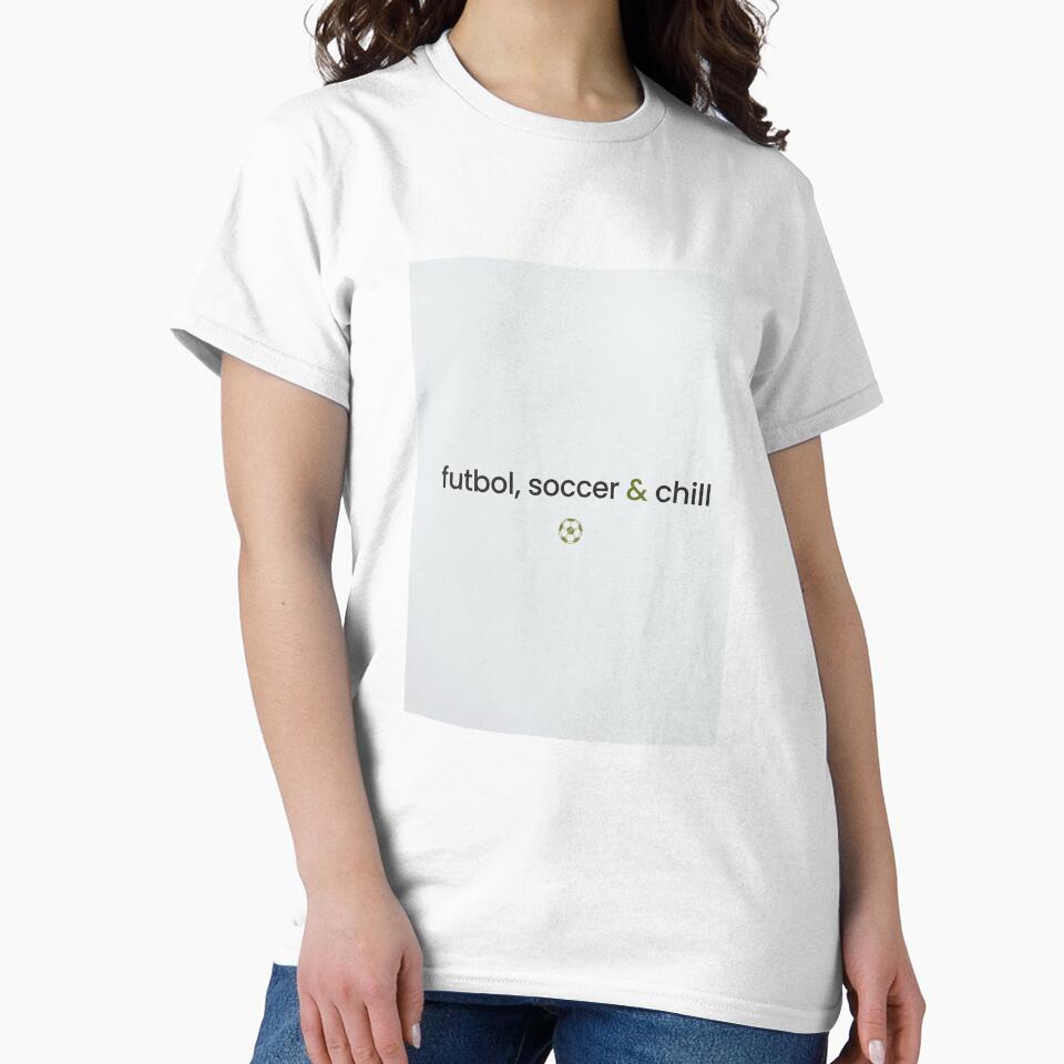 Futbol Soccer And Chill Minimalist Sports Lover Gift by PictoVibe