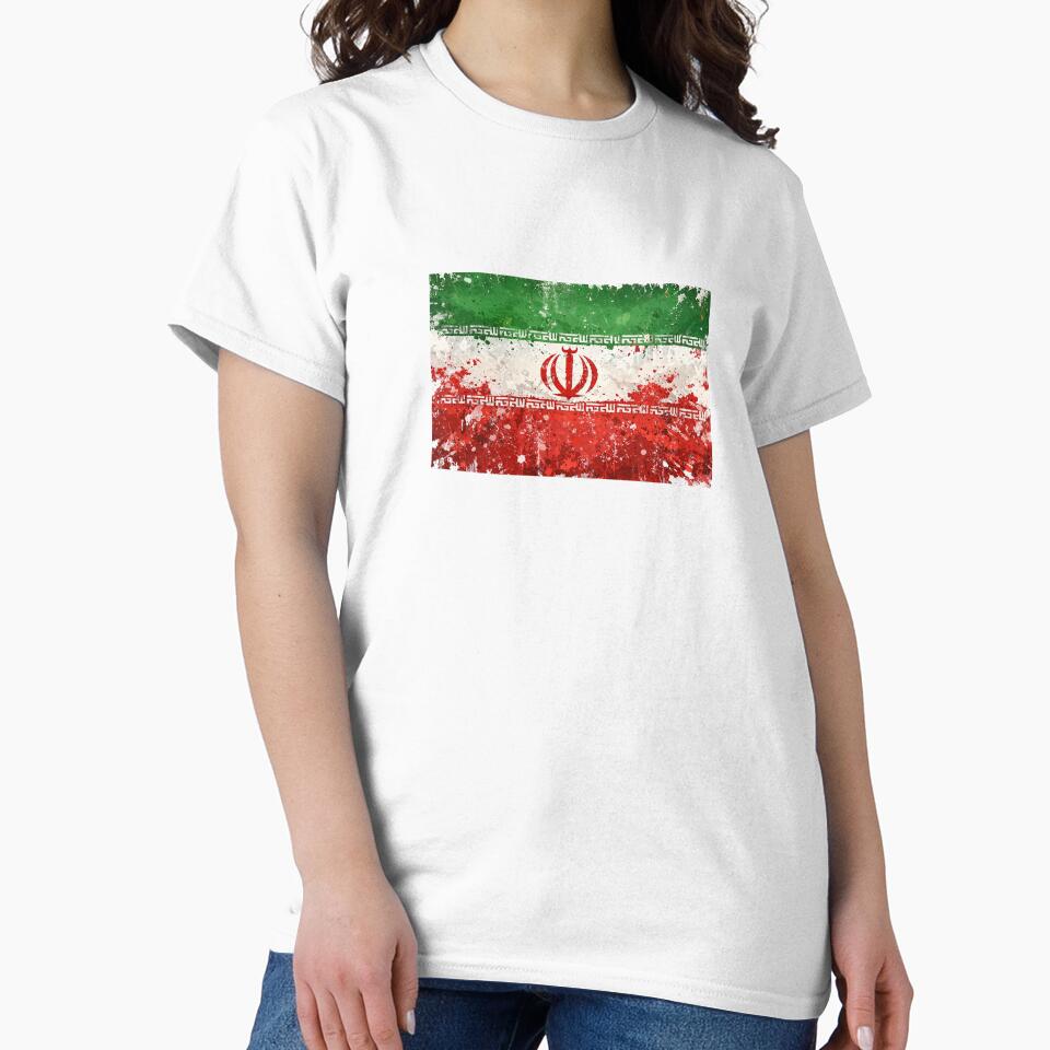Iran Football World Cup Flag | Grunge Iranian Soccer Art by tangramrachel