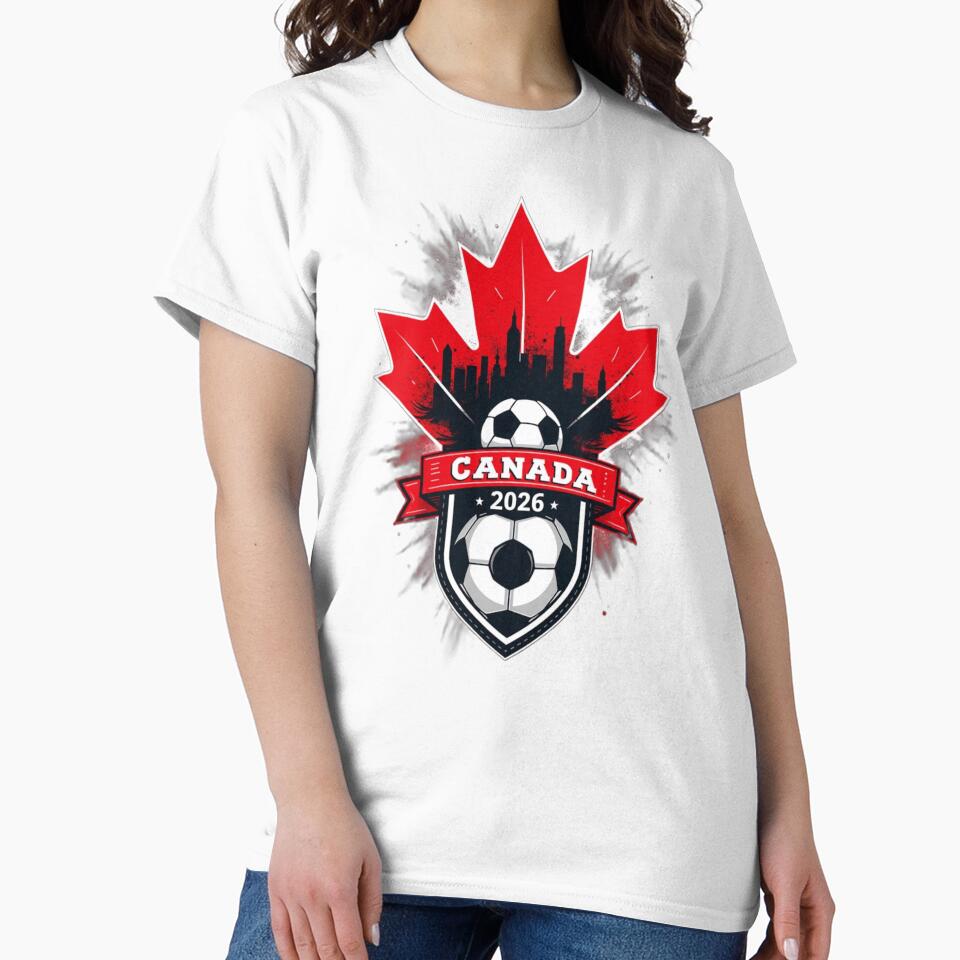 Canada 2026 World Cup Fan Tee by OZDstore