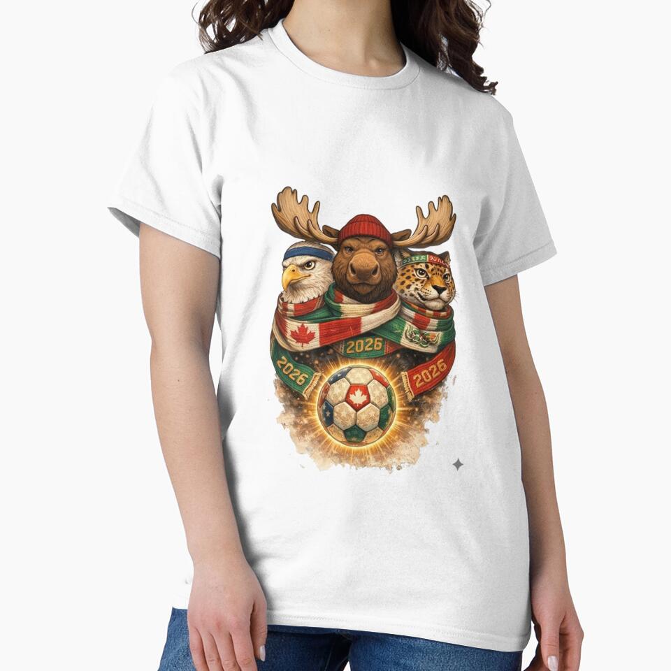 United North America 2026 - Three Nations Soccer Caricature. by RDcollections