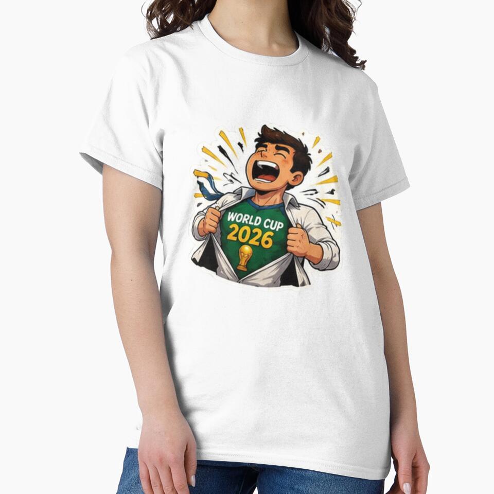 World Cup 2026 Super Fan Mode Funny Football by Pixanova