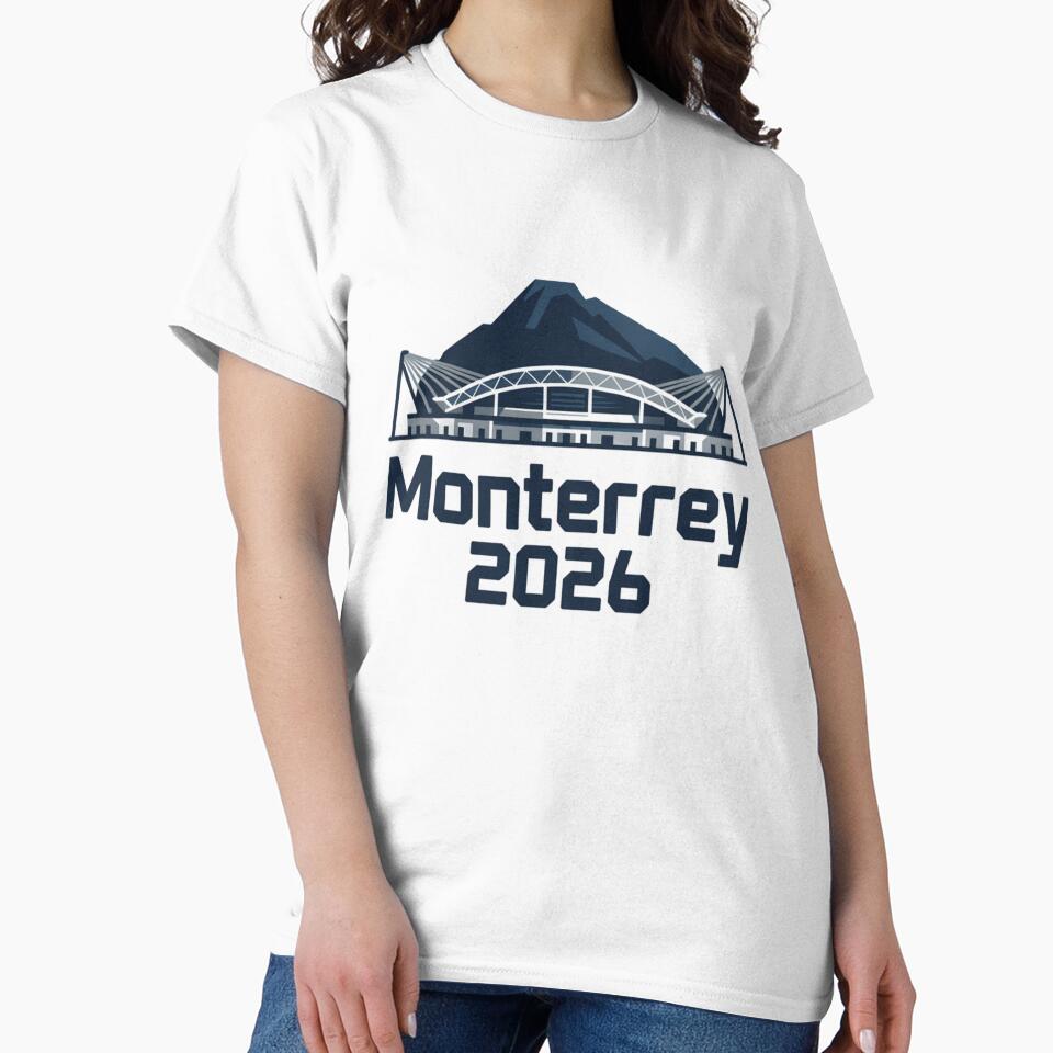 Monterrey 2026 Cerro de la Silla Mountain T-Shirt V14 by DarylWelsh2024