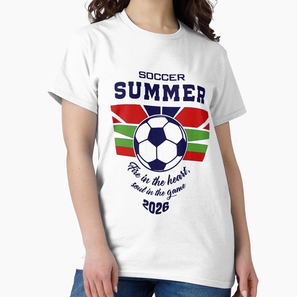 Soccer Summer 2026: Football Soul & Fire in the Heart by MalisoStickers