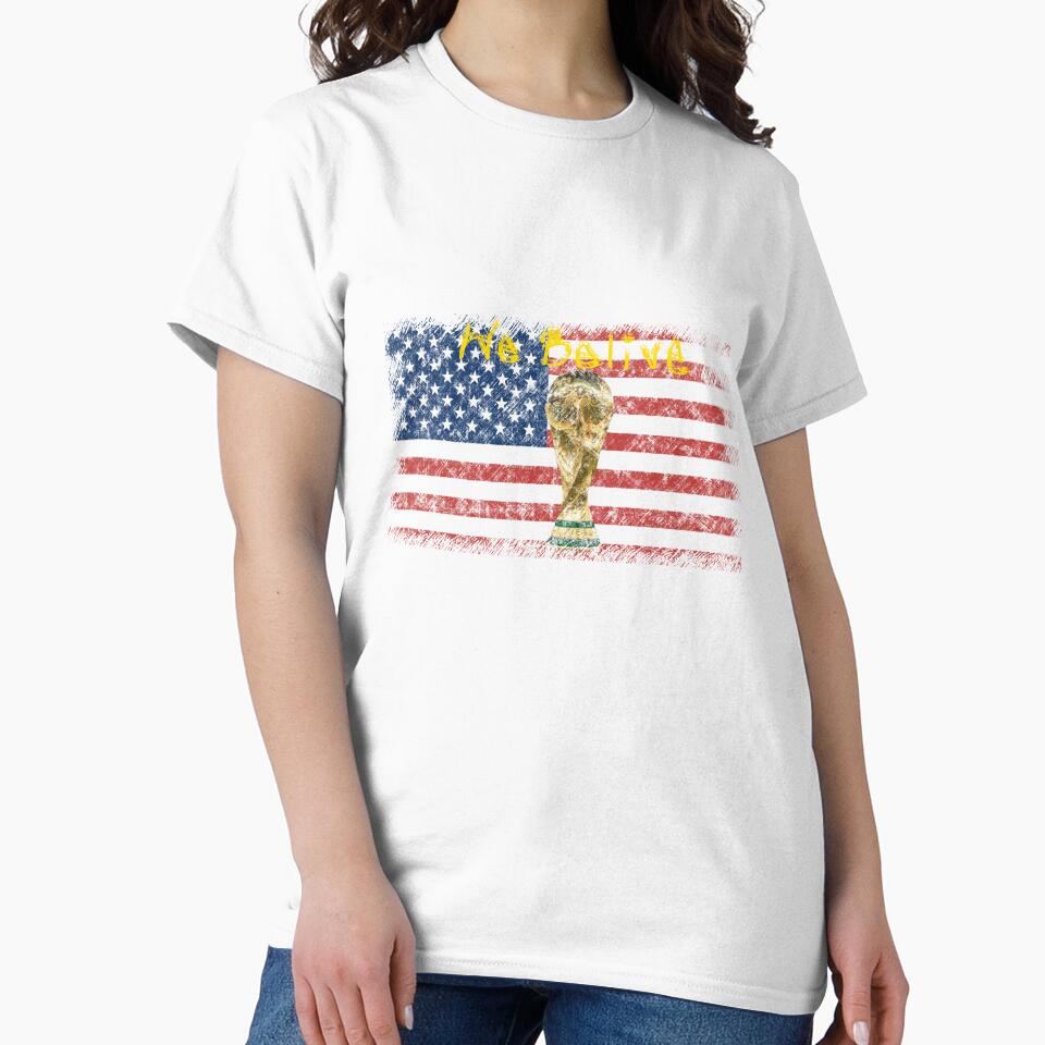 American Soccer Fan Vintage Flag World Cup by KaphzeShop