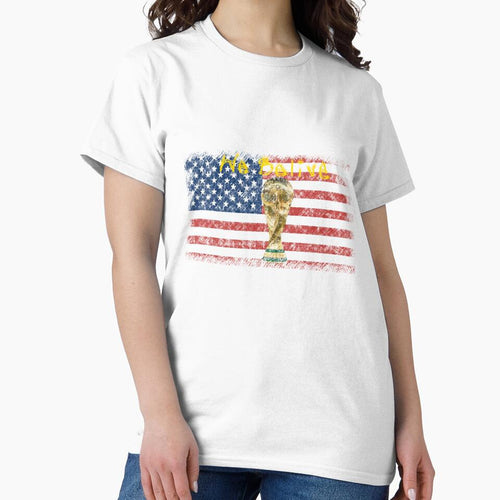 American Soccer Fan Vintage Flag World Cup by KaphzeShop