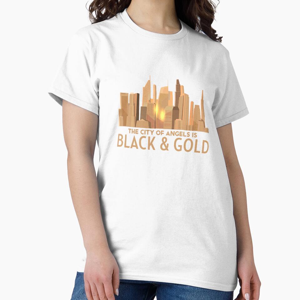 The City of Angels is Black and Gold LAFC by neverworldian