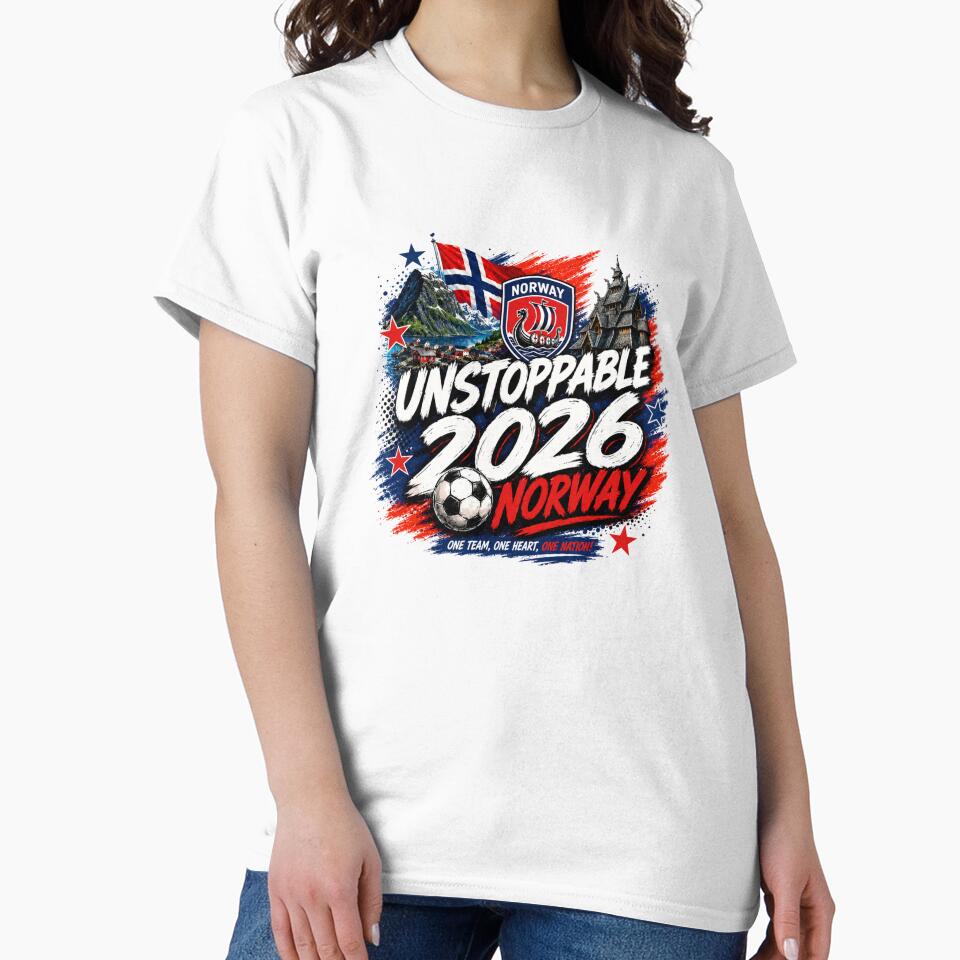 Norway 2026 Soccer Unisex Football Fan by ToscaSamShop