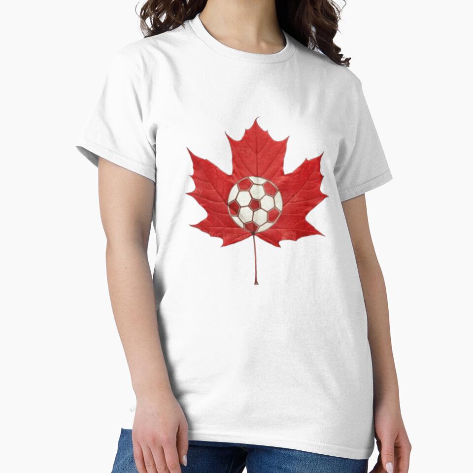 Canadian Soccer Maple Leaf Design - Canada Football Pride by Bulk store
