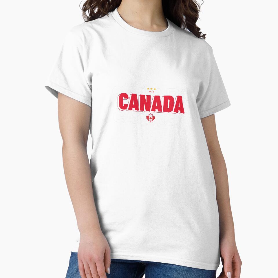 CANADA SOCCER T-Shirt by True Motion Apparel
