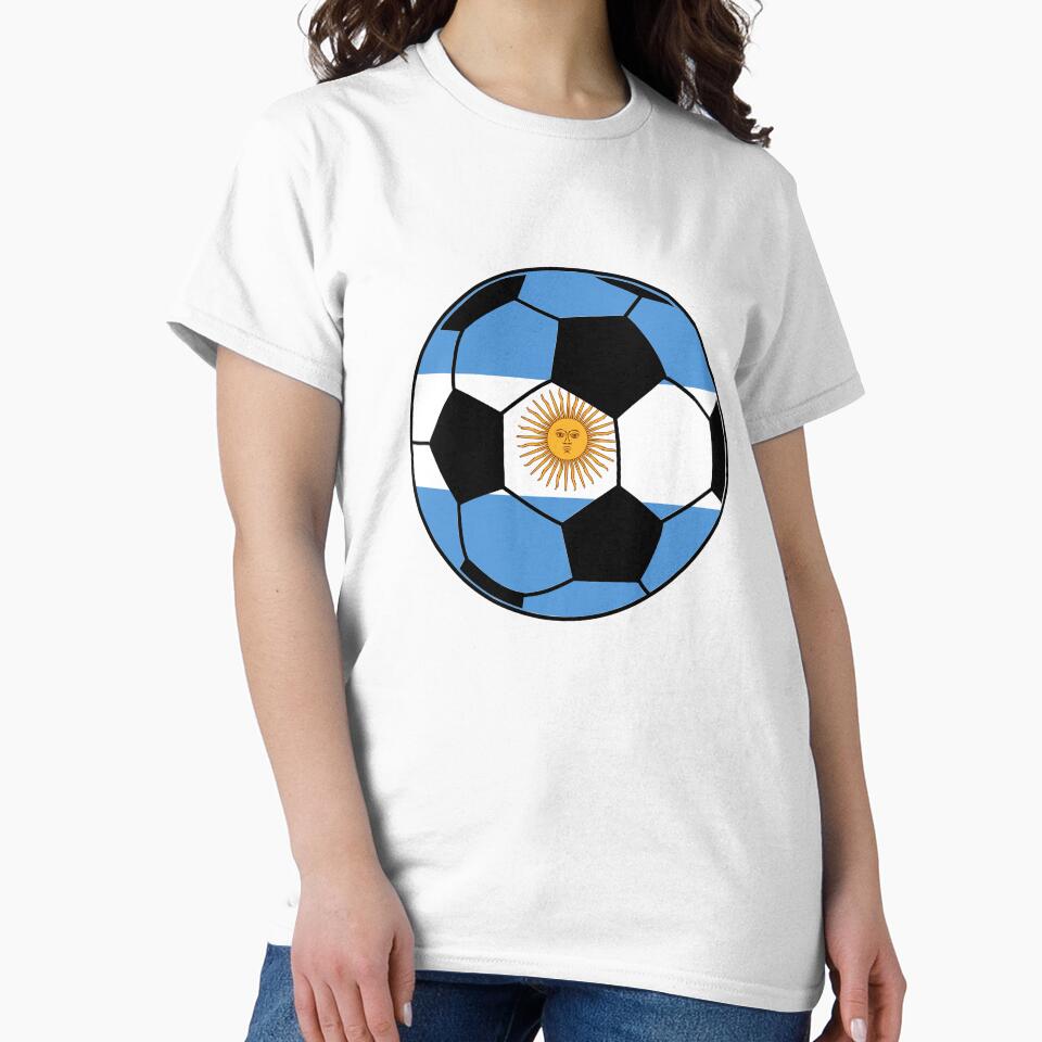 Argentina Flag Soccer Ball by FinalScoreClub