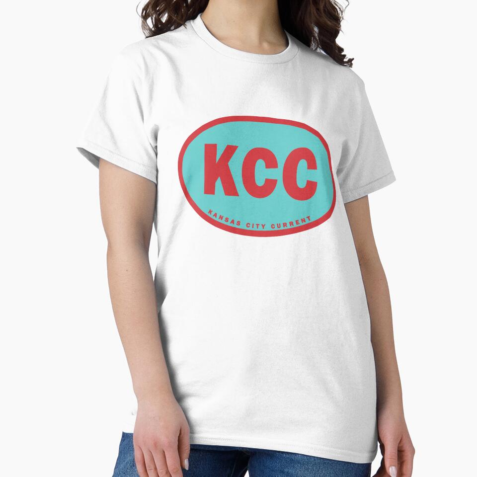 Kansas City Current Classic Colorful Oval by HBStickerworks