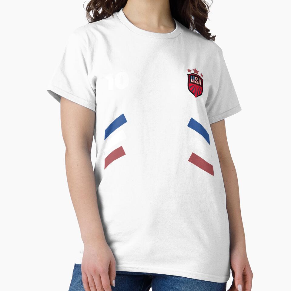 Retro 10 American Football USA Soccer USA Flag by uriwe
