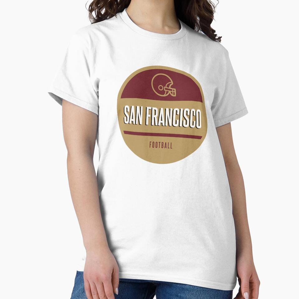 san francisco retro football by BVHstudio