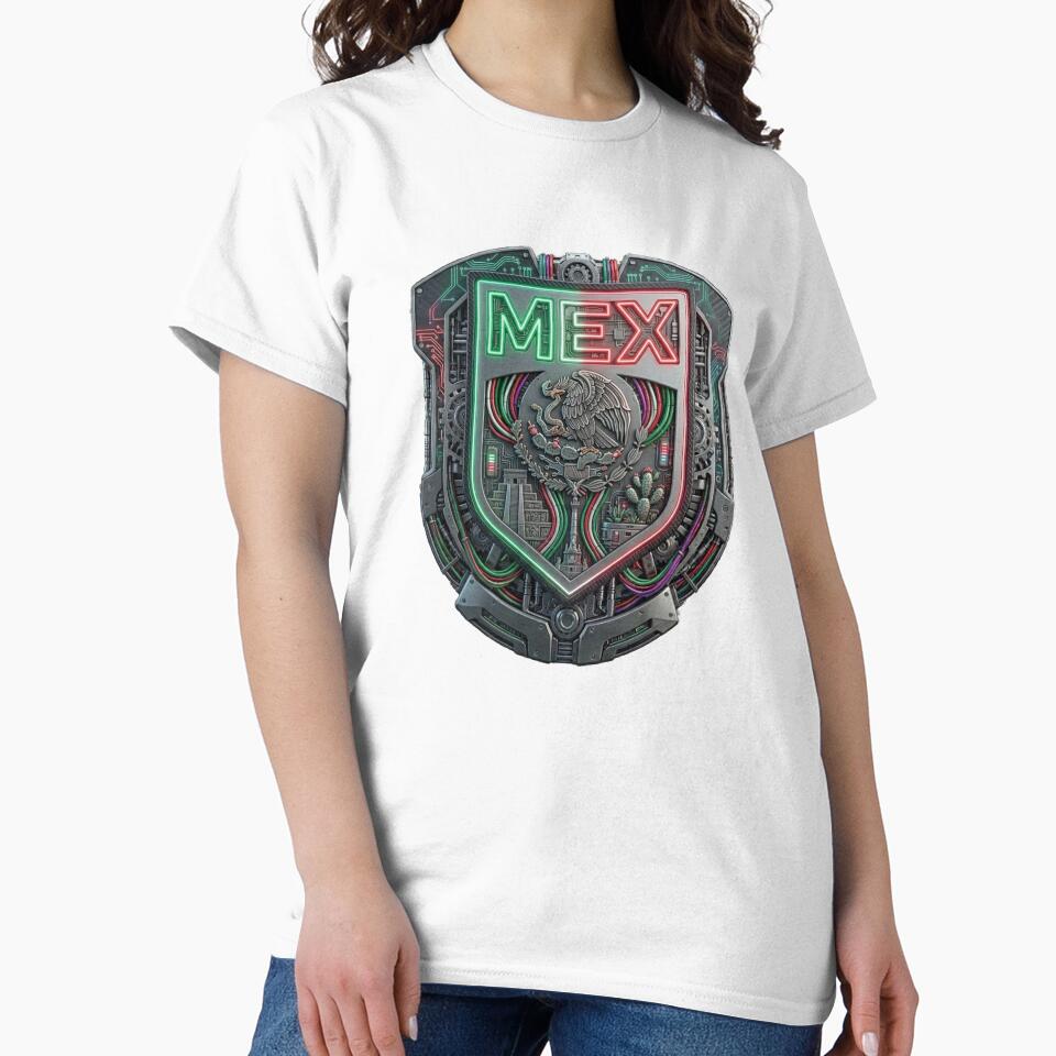 México Shield Heritage - Detailed MEX Eagle Art by Be-You-For-All
