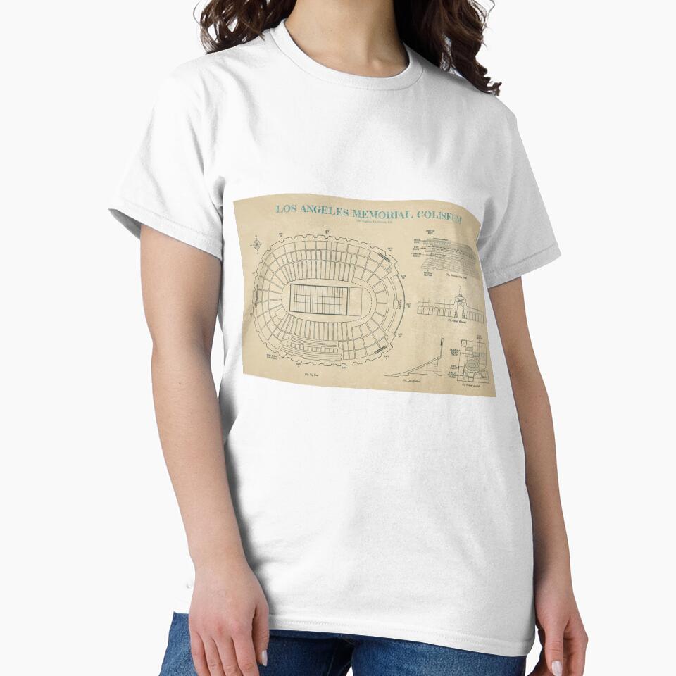 Los Angeles Memorial Coliseum (Parchment) by BGALAXY