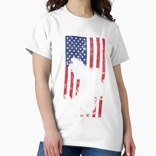 American Flag USA Soccer Lover Player Fan by dfunky