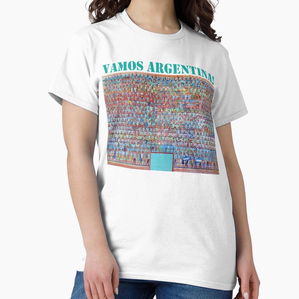 Vamos Argentina!, Football Tribune by Diego Manuel Rodriguez
