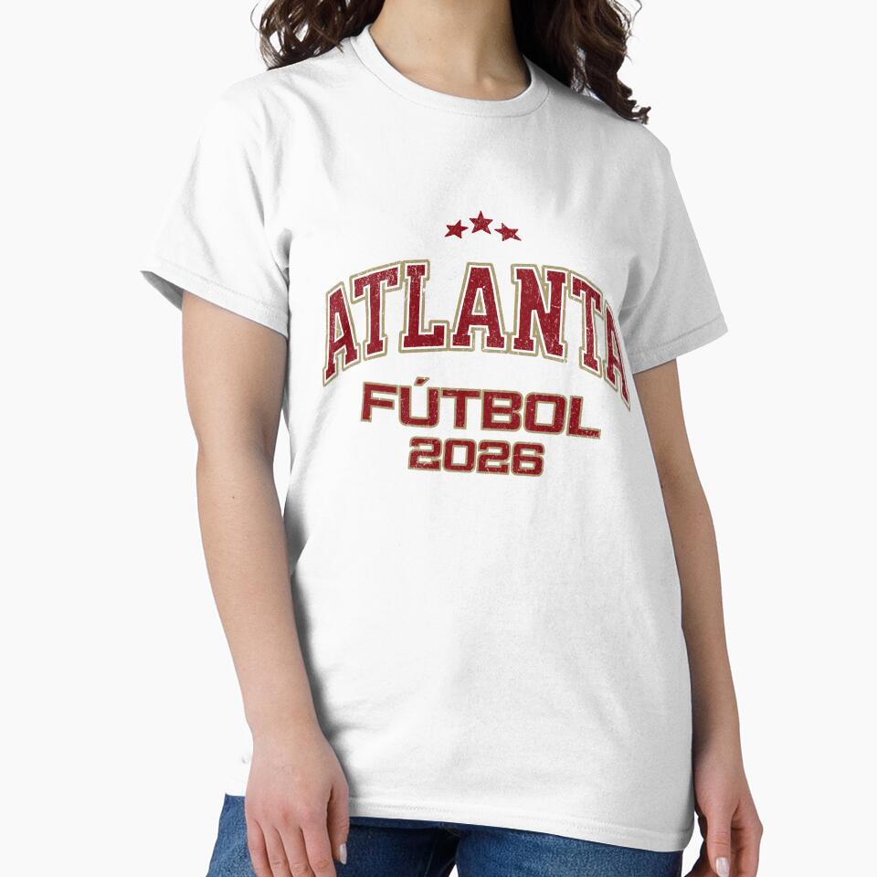 Atlanta Fútbol 2026 - Vintage Soccer Fan Gear | Lateawear by Tee Nook