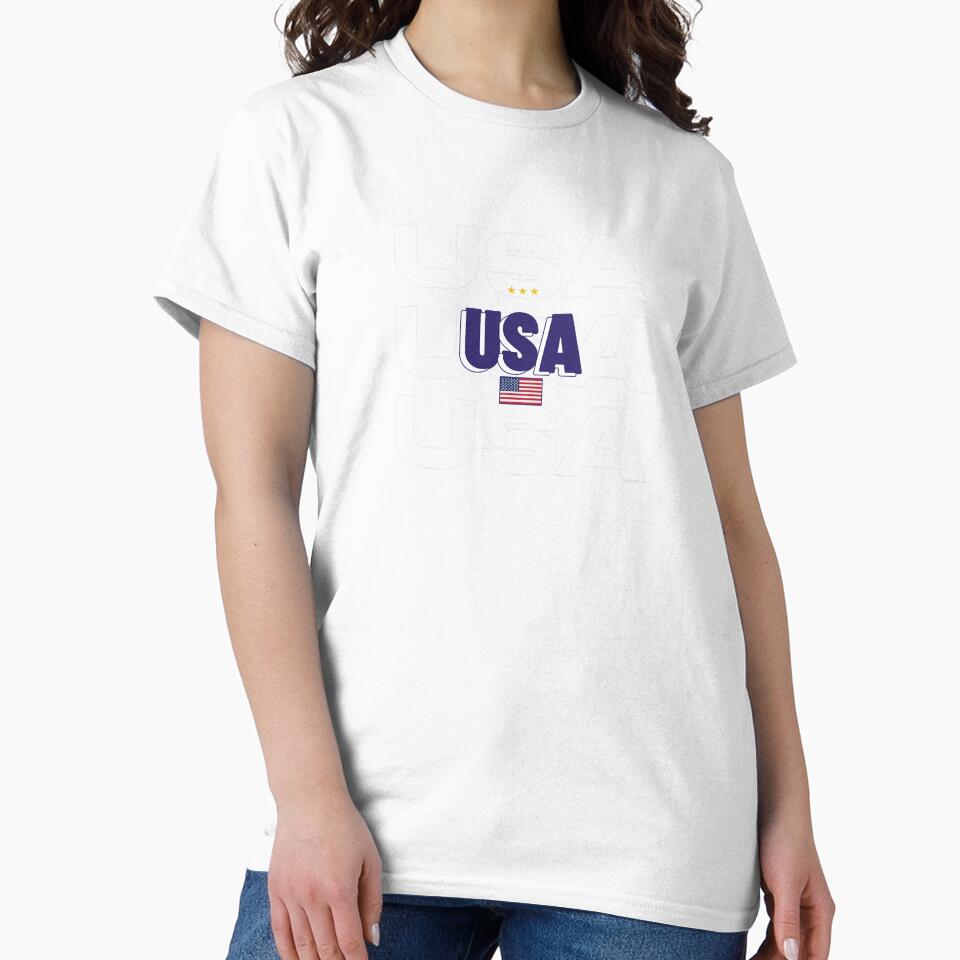 USA FOOTBALL T-Shirt by True Motion Apparel