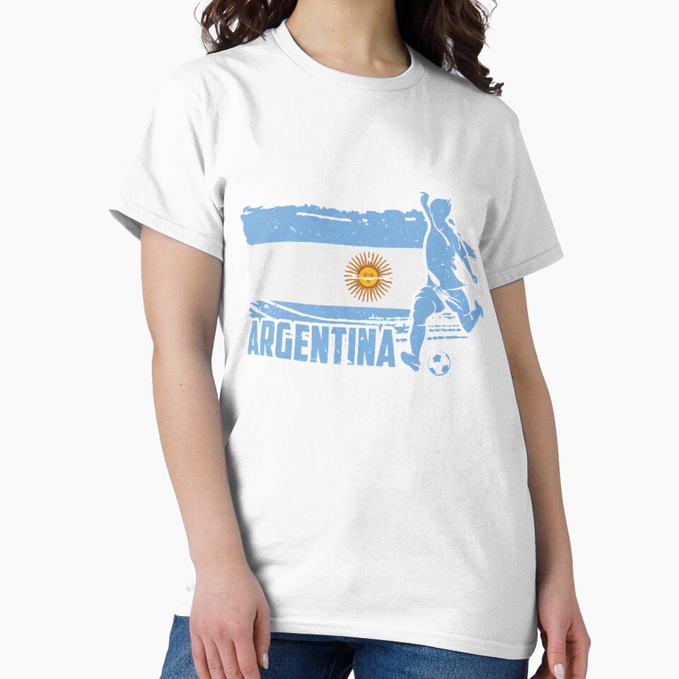 Football Soccer Argentina Flag by TomGiantDesigns