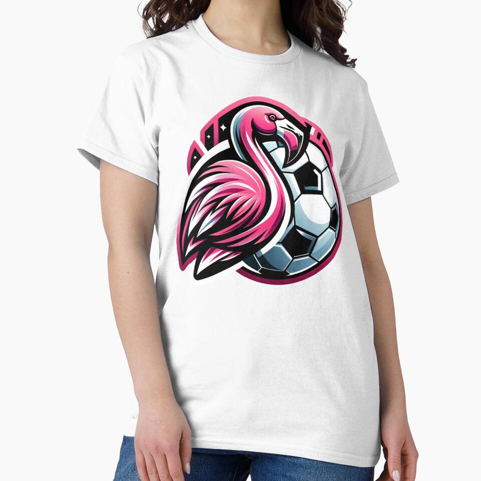 Flamingo & Soccer Fusion by pixelpulsenyc