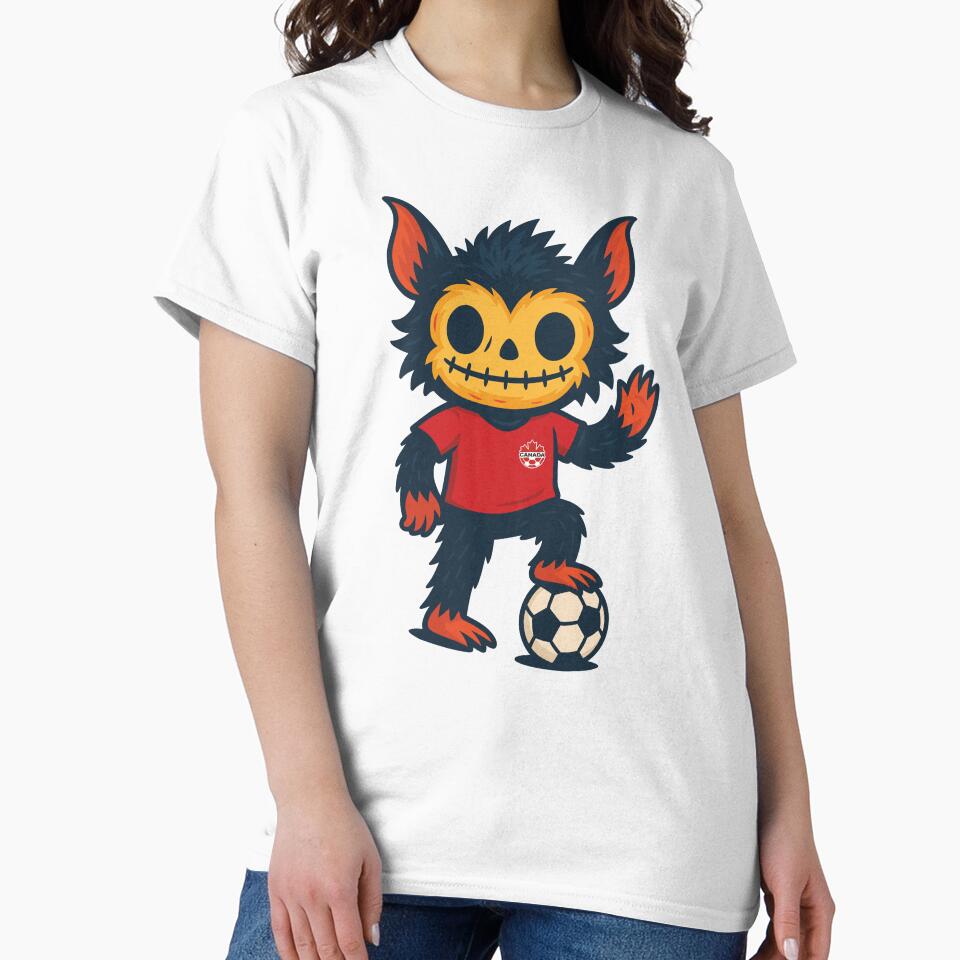 Copy of Creepy Cute Monster – Canada Soccer Edition by Weasel Graphix