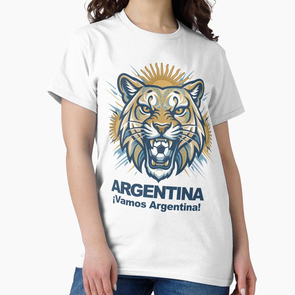 World Cup Argentina Football Tiger by MarcV88