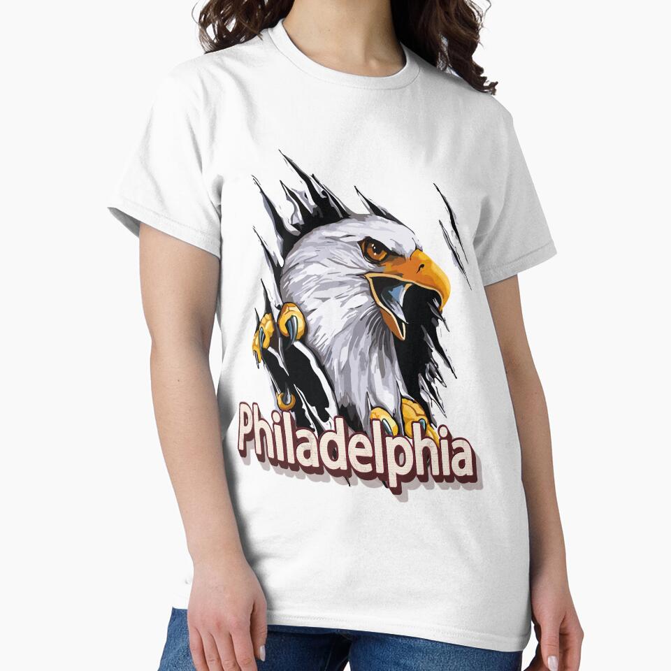 Legged Bird with claws Philadelphia fans by DragonPrint