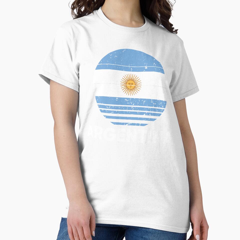 Argentina Vintage Sunset Argentinian Flag Pride by CHday