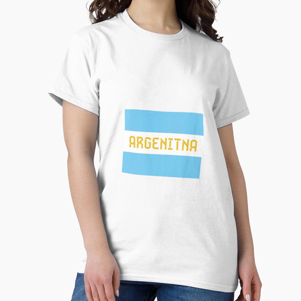 Argentina world cup fan shirt by M-IN