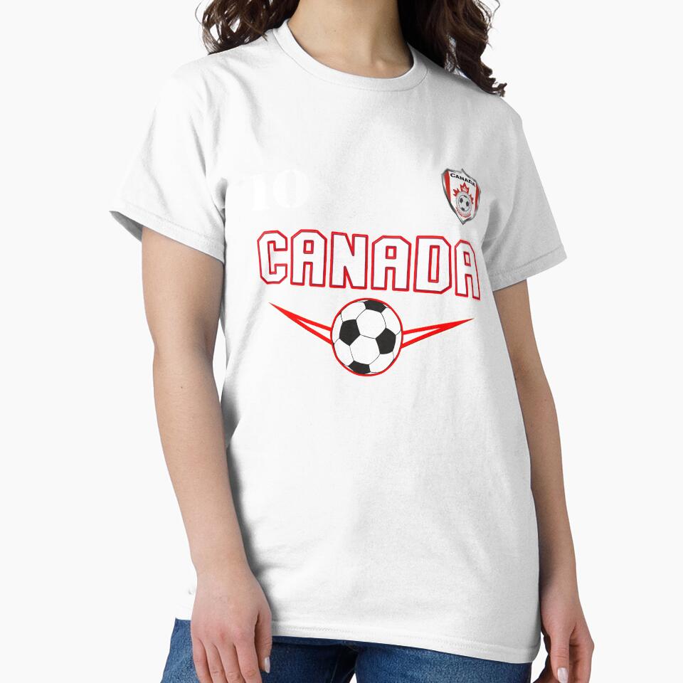 Canada Soccer Design with number 10 - Original Sports Apparel by fermo