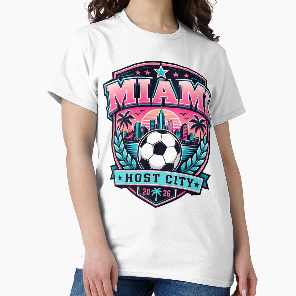 Miami 2026 Host City Emblem Soccer Football Events by BrickByDream