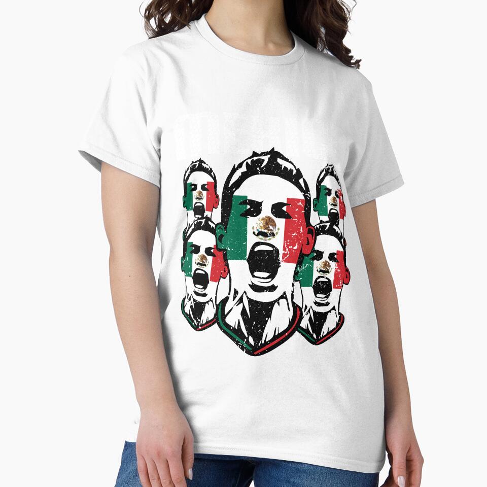 Mexico Soccer Fans Flag Face by screenworks