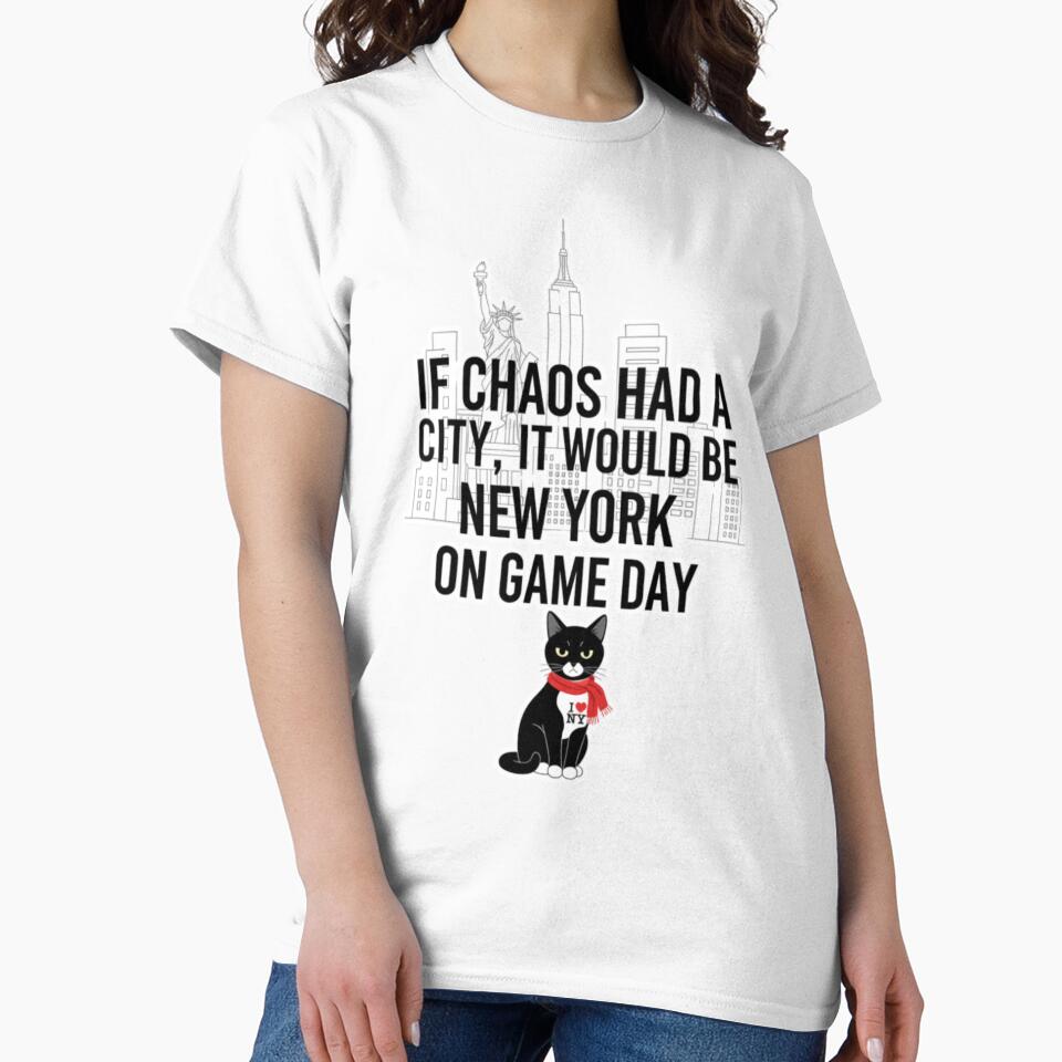 If Chaos Had a City — New York Game Day Quote by catastrocat